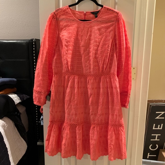 J. Crew Dresses & Skirts - NWT - J Crew Eyelet Flutter Hem Dress